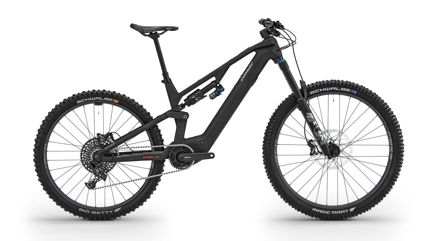 Conway Ryvon LT 4.0 carbon / silver 29" 400 Wh Diamant