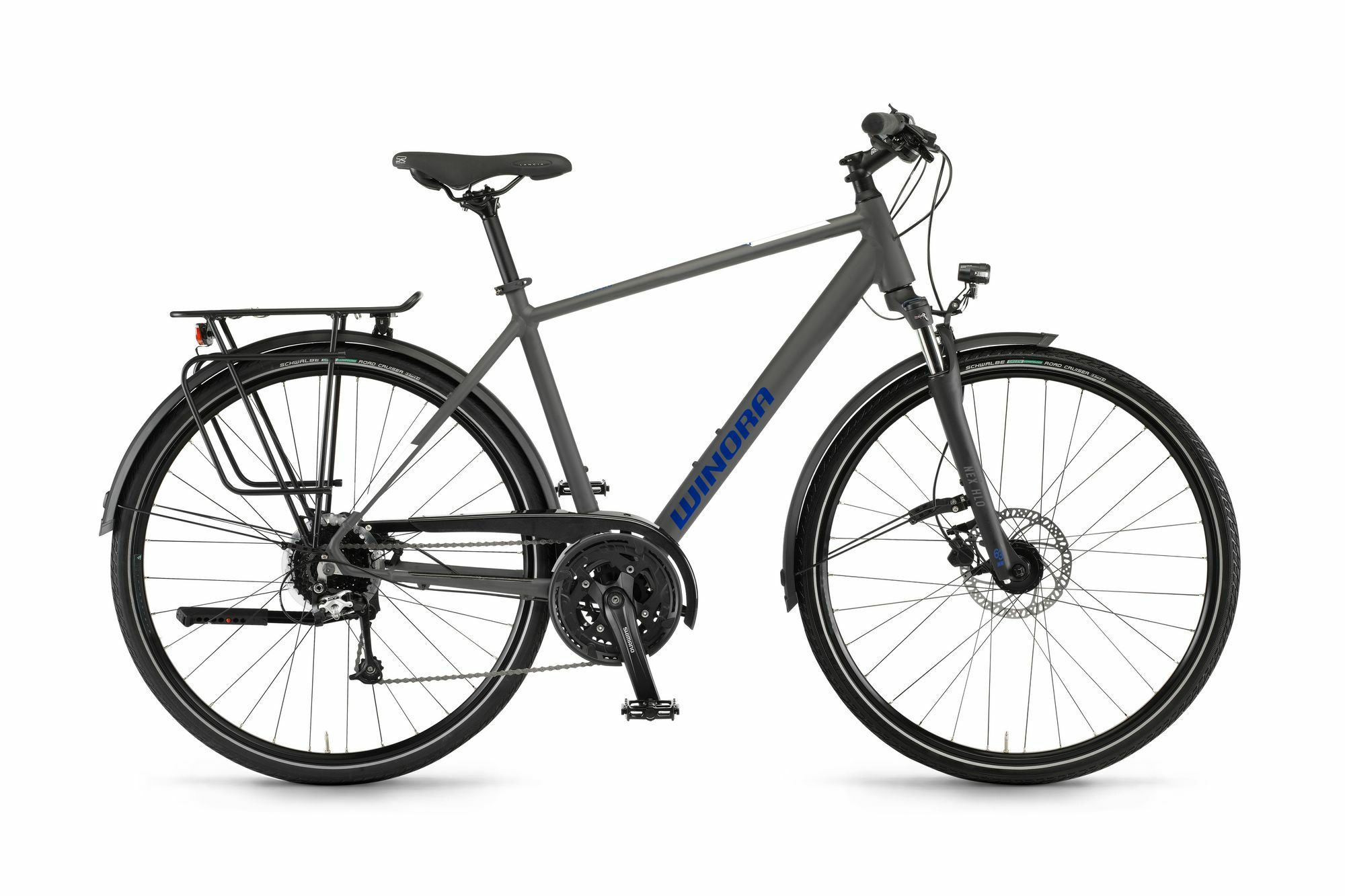 Winora  Domingo 27  Microchip Grey matt  2022 28" Diamant