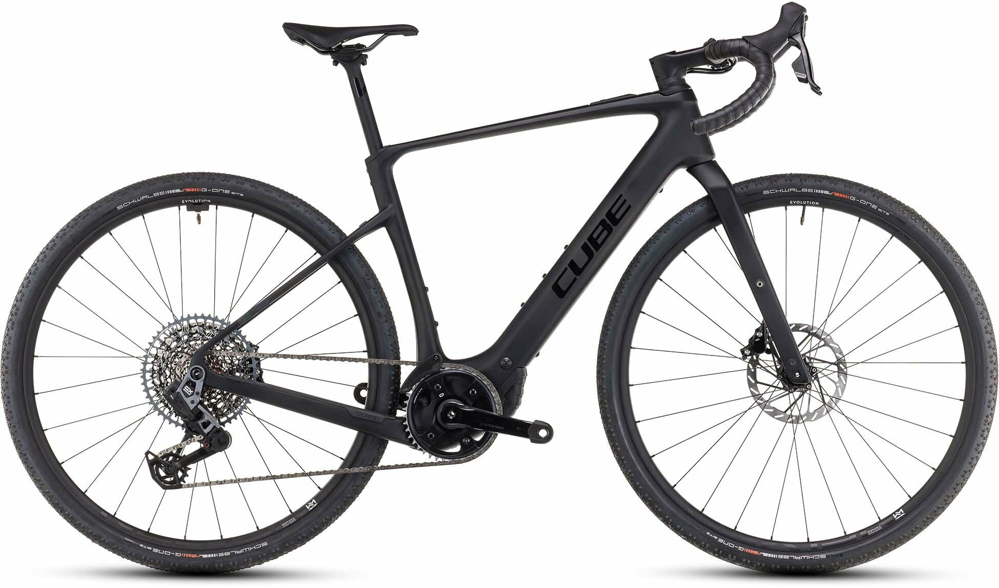 Cube Nuroad Hybrid C:62 SLX 400X carbon´n´glossy 28" 400 Wh Diamant