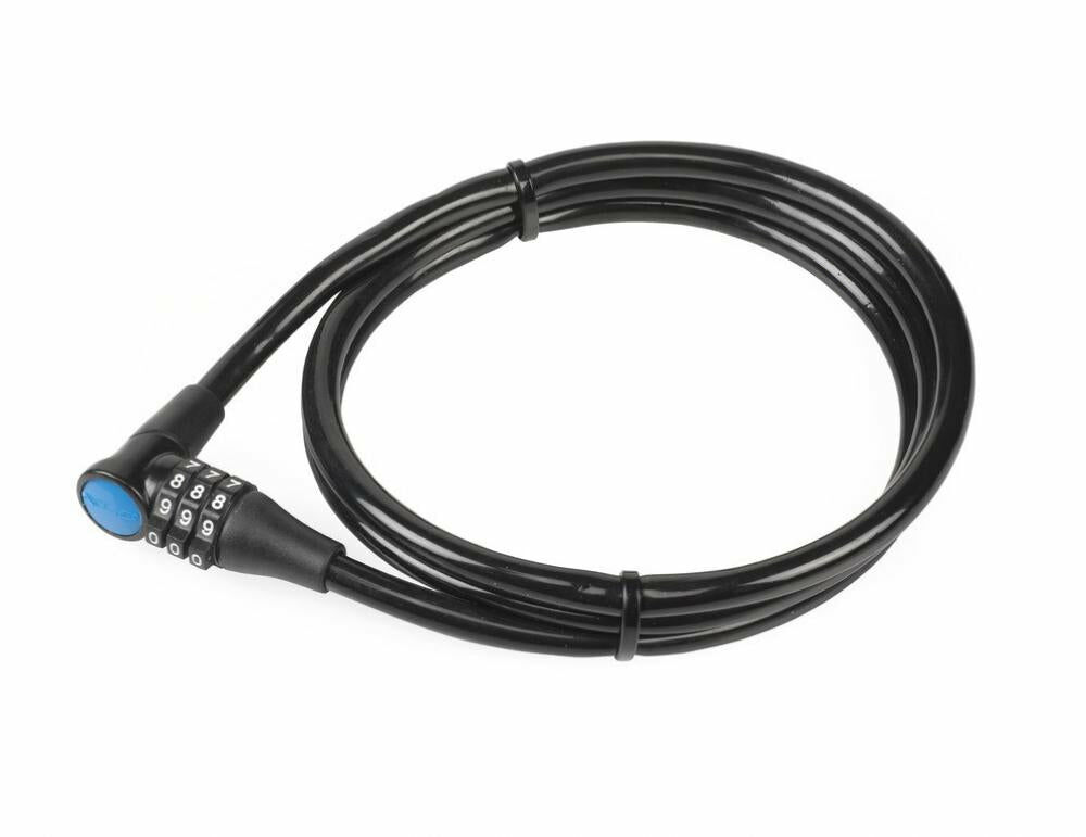 XLC Zahlenkabelschloss 120cmxØ 8mm, schwarz