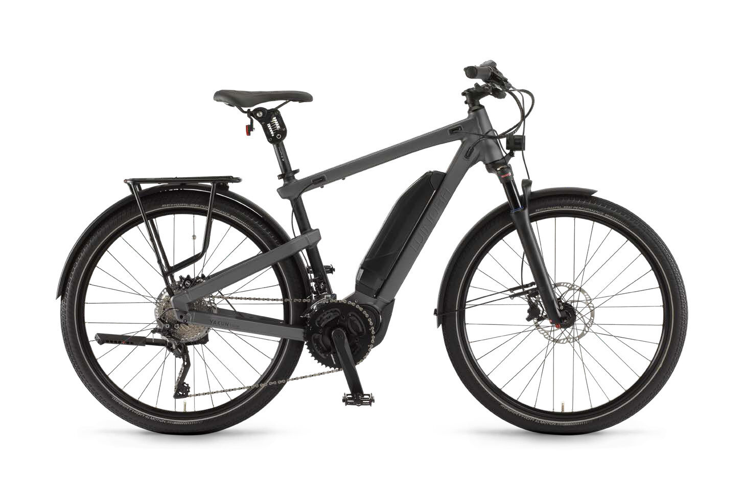 Winora  YAKUN TOUR  Gunmetal / Schwarz   2021 28" 500 Wh Diamant