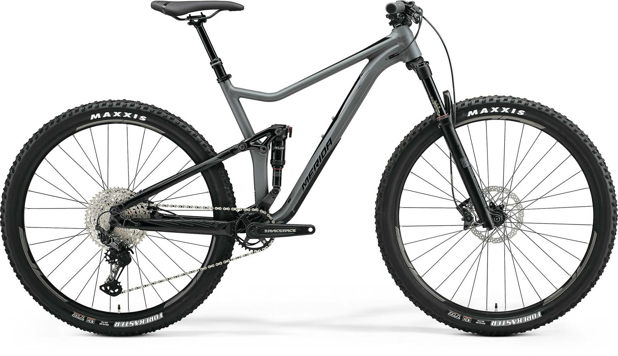 Merida ONE-TWENTY 600 HP3 Matt Grey/Glossy Black 29" Diamant M