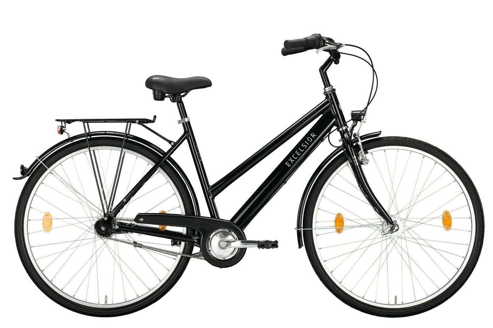 Excelsior Road Cruiser Alu ND 7G black 28" Trapez