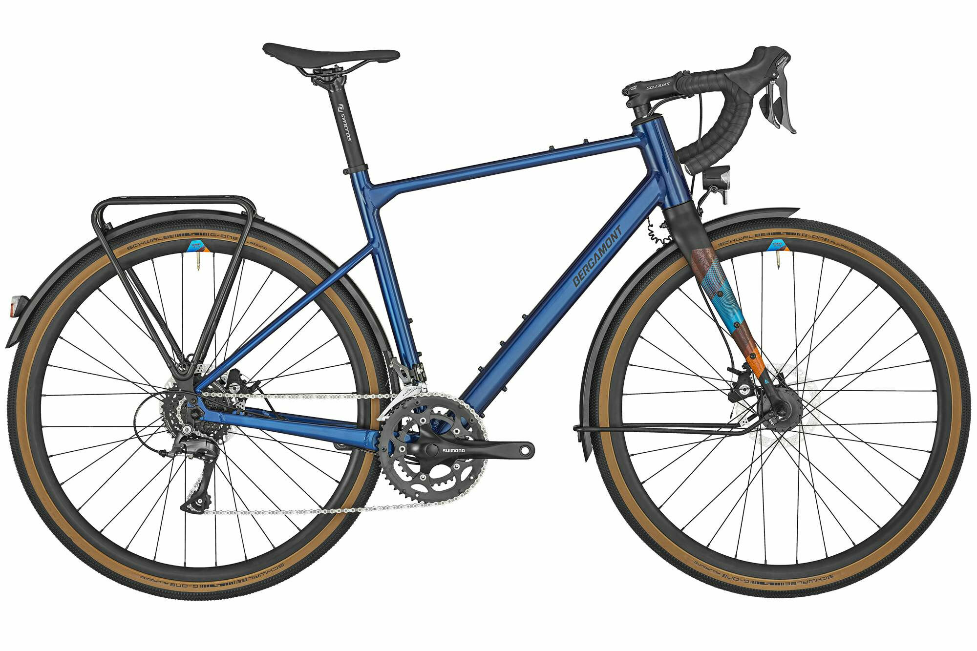 Bergamont GRANDURANCE RD 3 shiny mirror blue 28" Diamant 58 cm