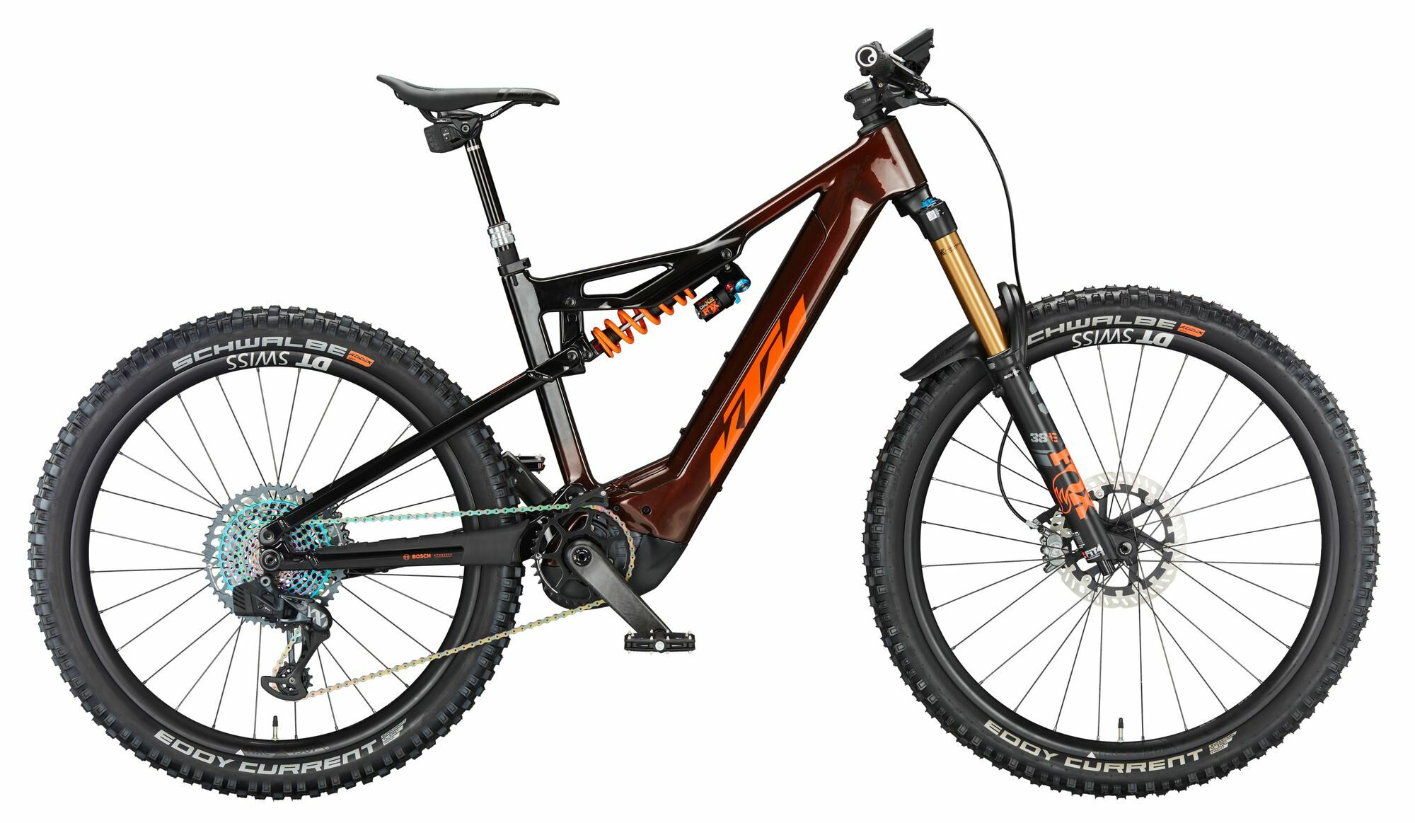 KTM Macina Prowler Exonic transparent orange (orange+black+gold) 2024 29"/27,5" 750 Wh Diamant