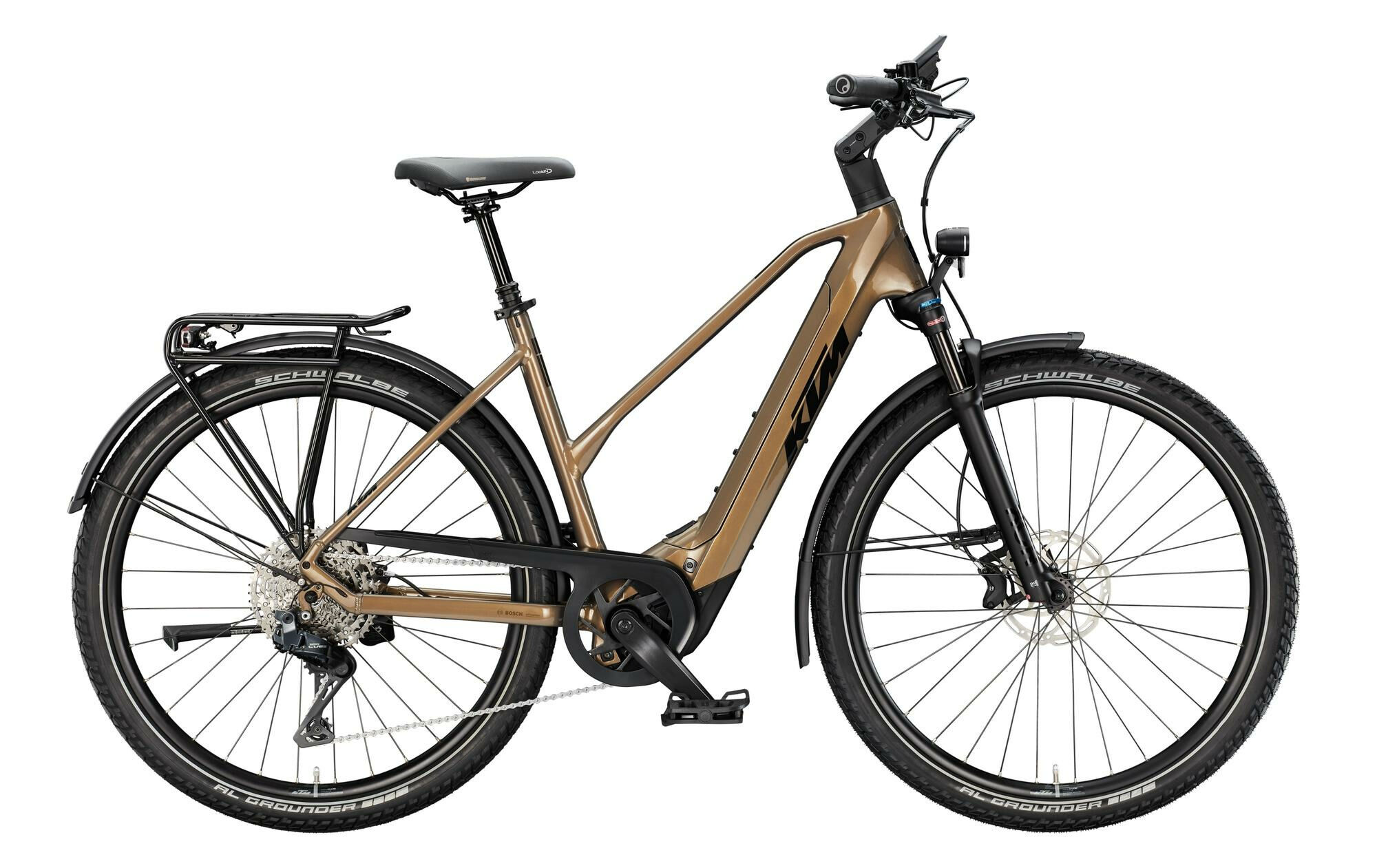 Ktm MACINA GRAN 810 Di2 OLIVE PEARL (BLACK) 29" 800 Wh Trapez