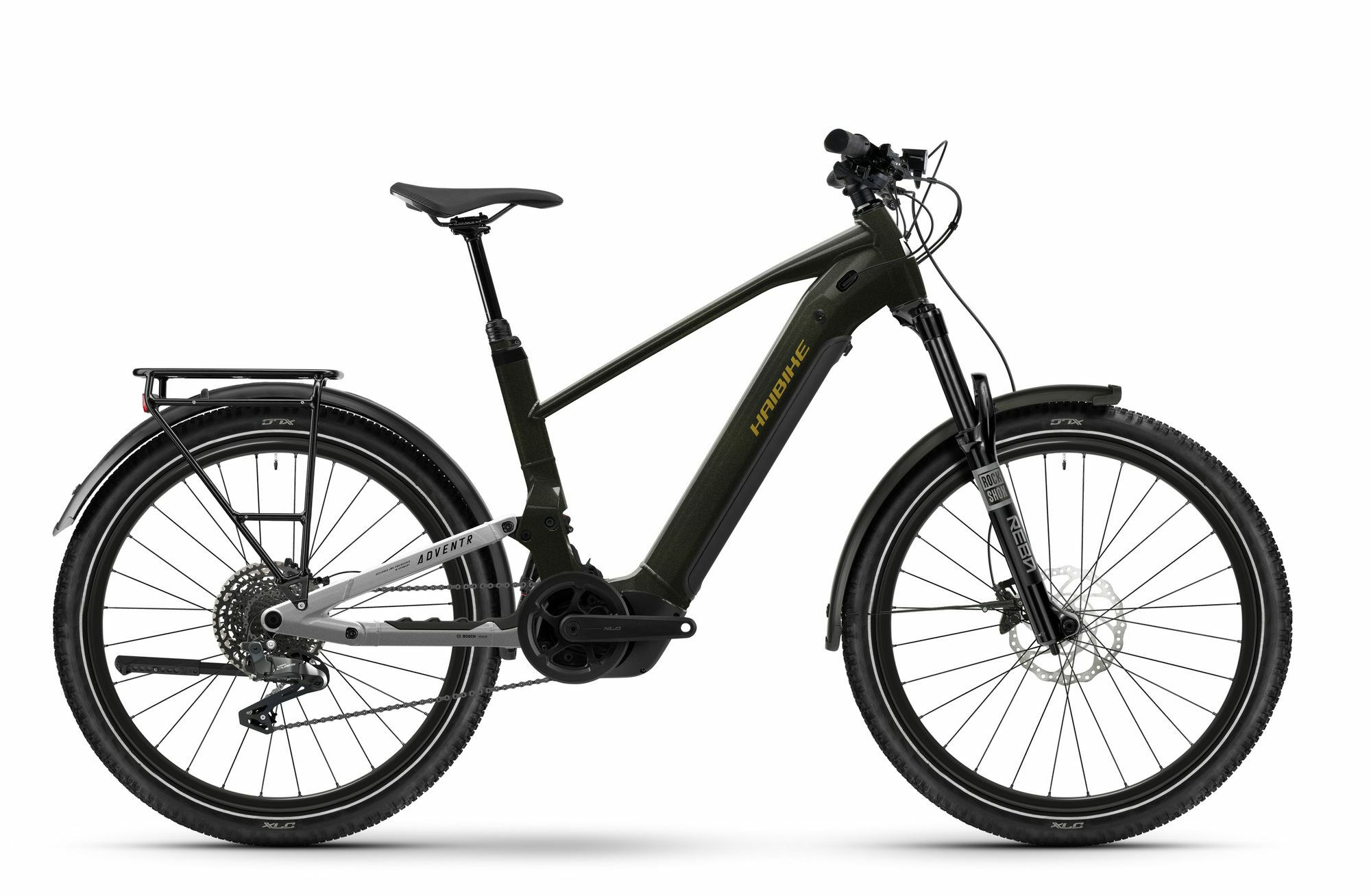 Haibike ADVENTR 6 - 27;5" 800 Wh - sparkling black/platinum chrome glänzend M