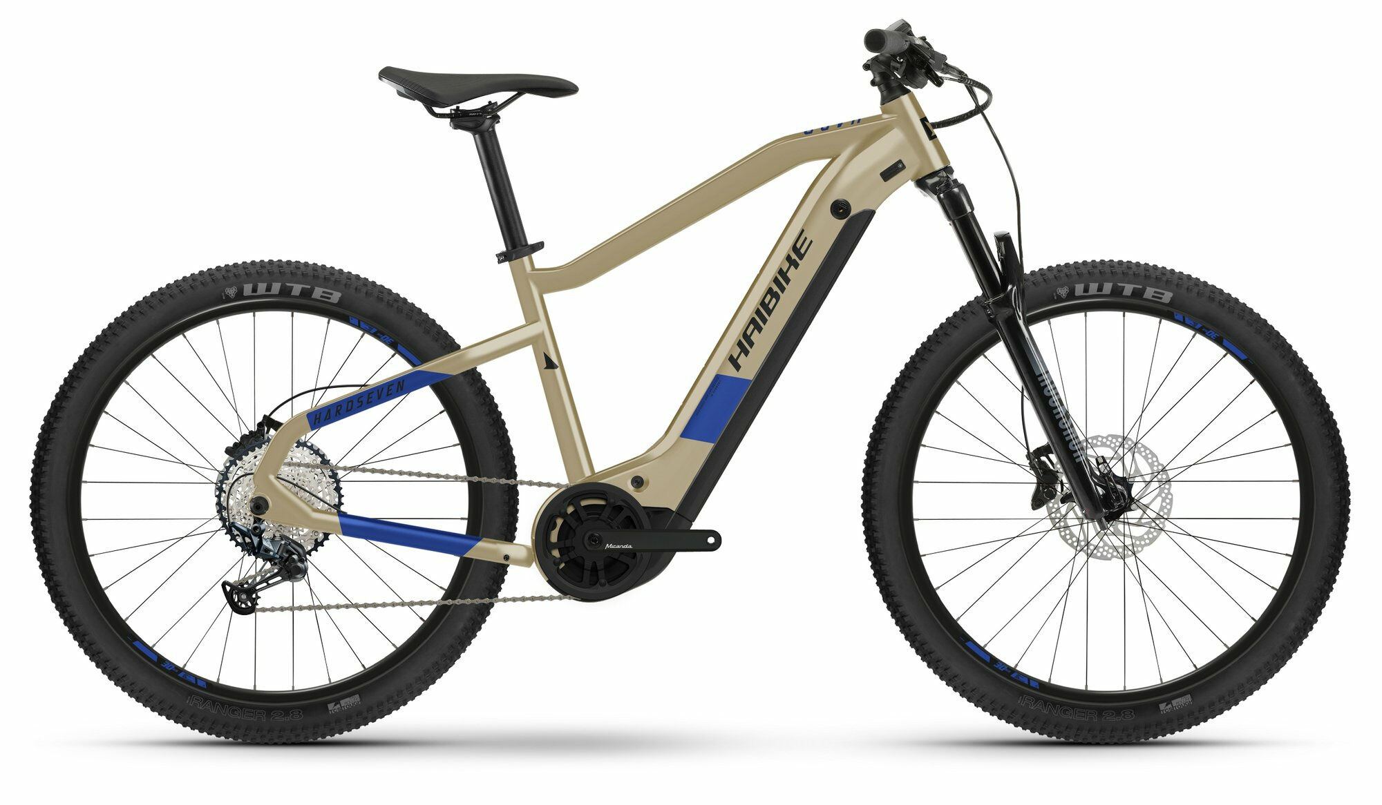 Haibike HARDSEVEN 7 coffee/blue 27;5" 630 Wh Diamant 49 cm