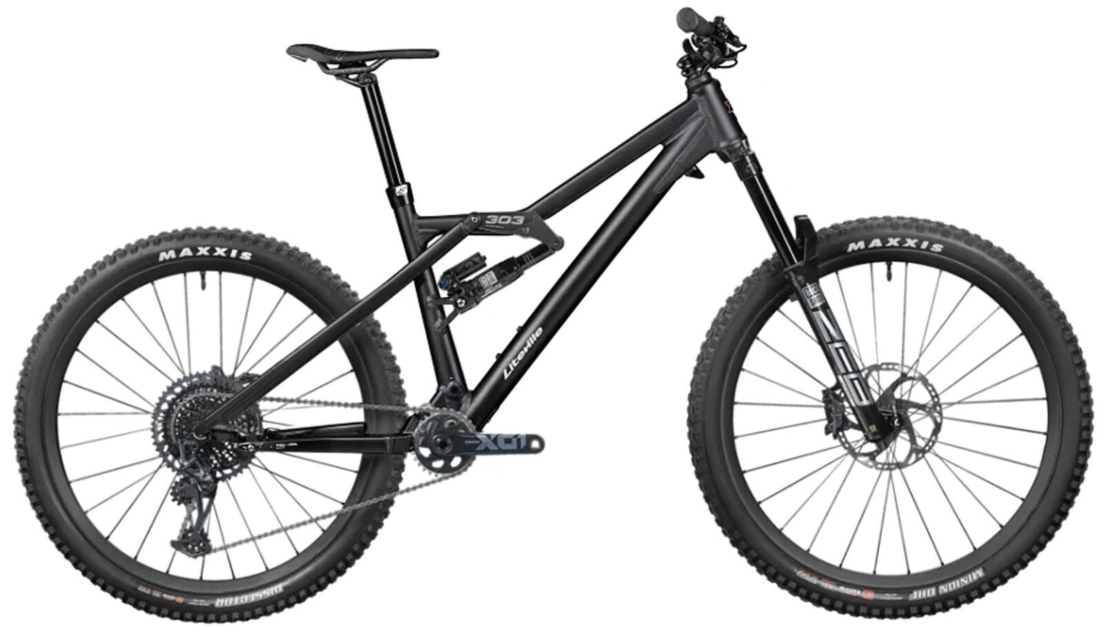 Liteville 303 Mk1 Race Black Anodized 2024 29" Diamant