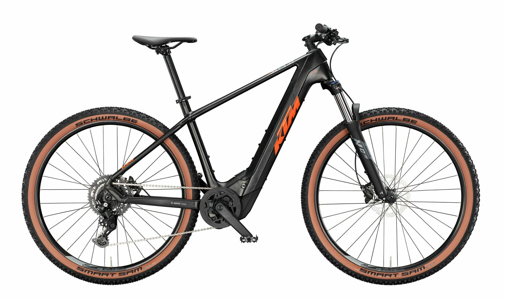 Ktm MACINA TEAM 893 - 29" 800 Wh - diamond black matt (grey+orange)