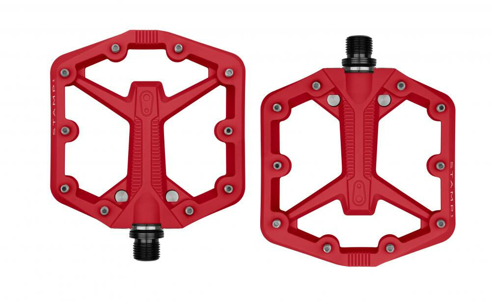Crankbrothers Stamp 1 Gen 2 Plattformpedal rot