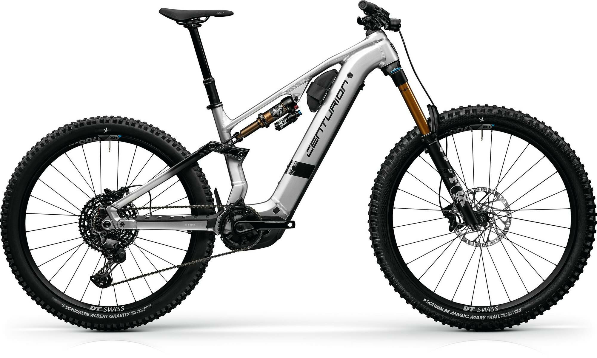 Centurion No Pogo R3000 Silvershine/Schwarz - 800 Wh - 29/27.5 Zoll - Diamant