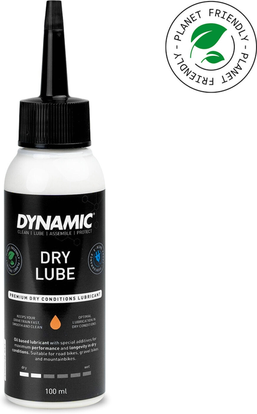 Dynamic Kettenschmiermittel Dry 100ml Flasche Dynamic Kettenschmiermittel Dry 100ml Flasche