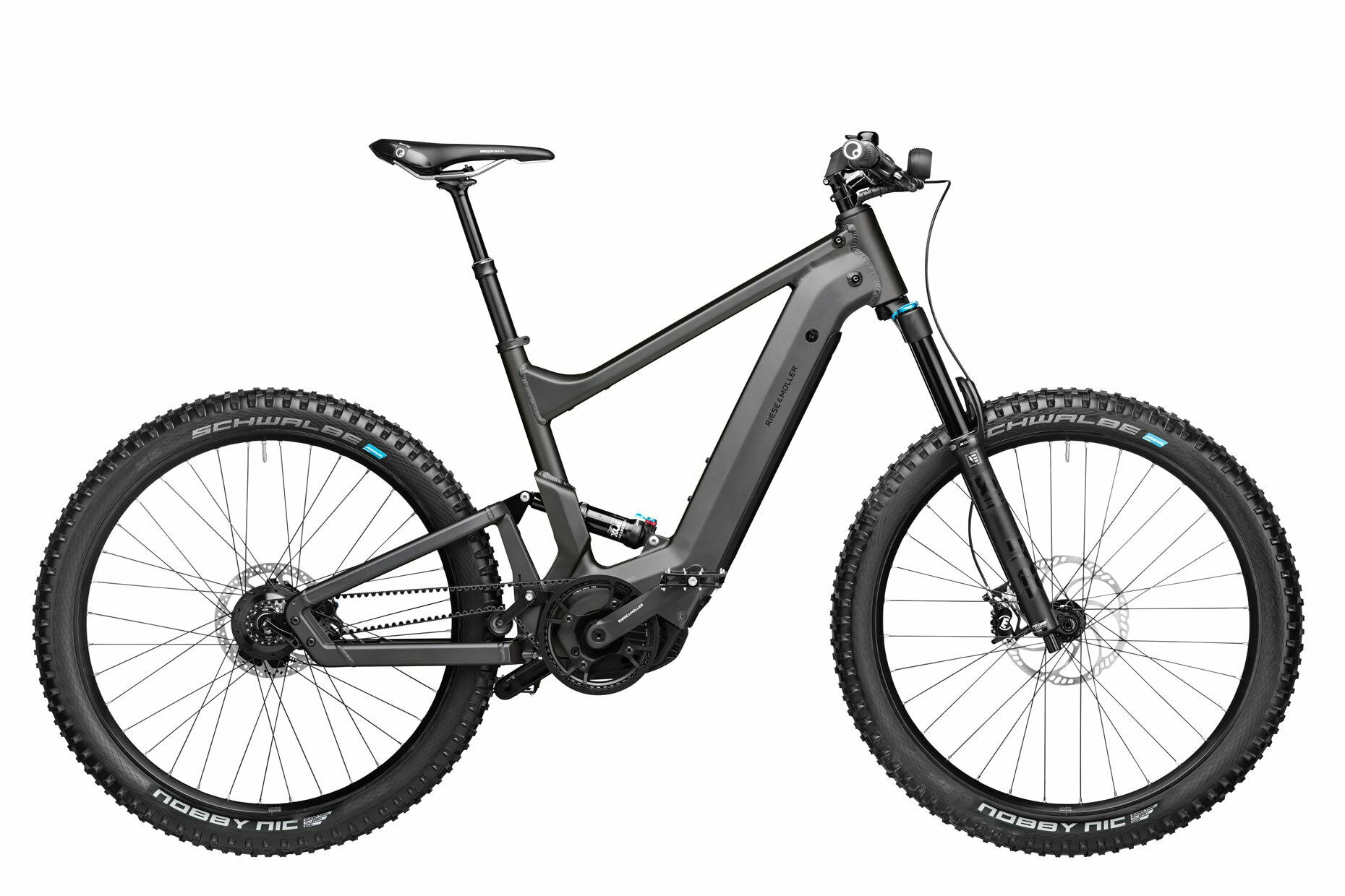 Riese & Müller Delite mountain rohloff urban grey matt 2024 27,5" 625 Wh Diamant