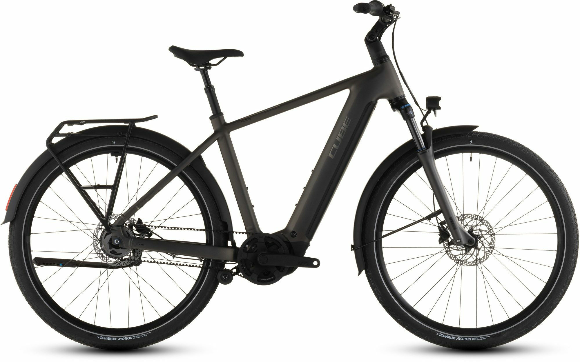 Cube TOURING HYBRID COMFORT SLX 800 charcoal ́n ́chrome 28" 800 Wh Diamant 54 cm