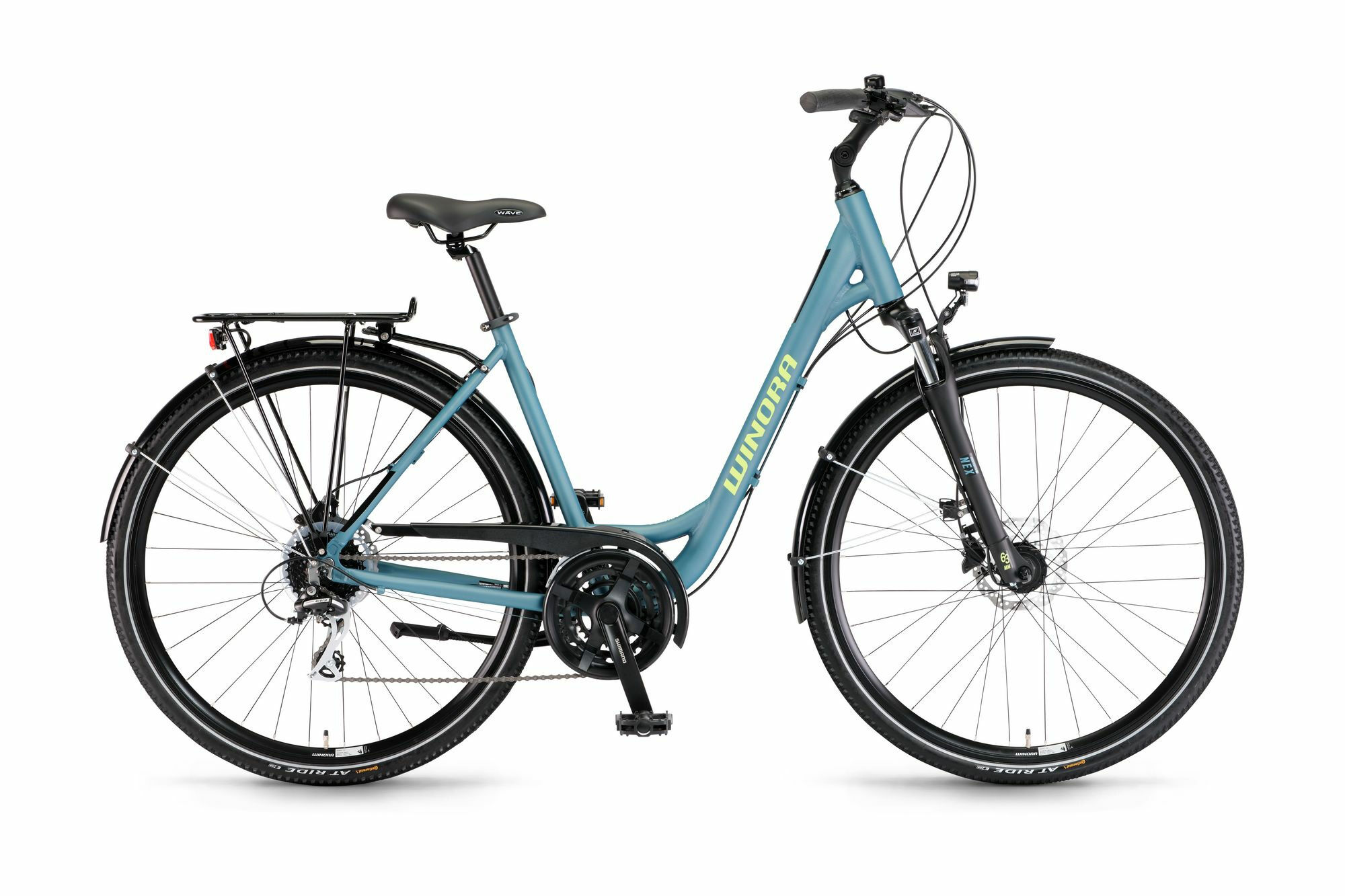 Winora Domingo 24 Cadet Blue matte 28" Wave