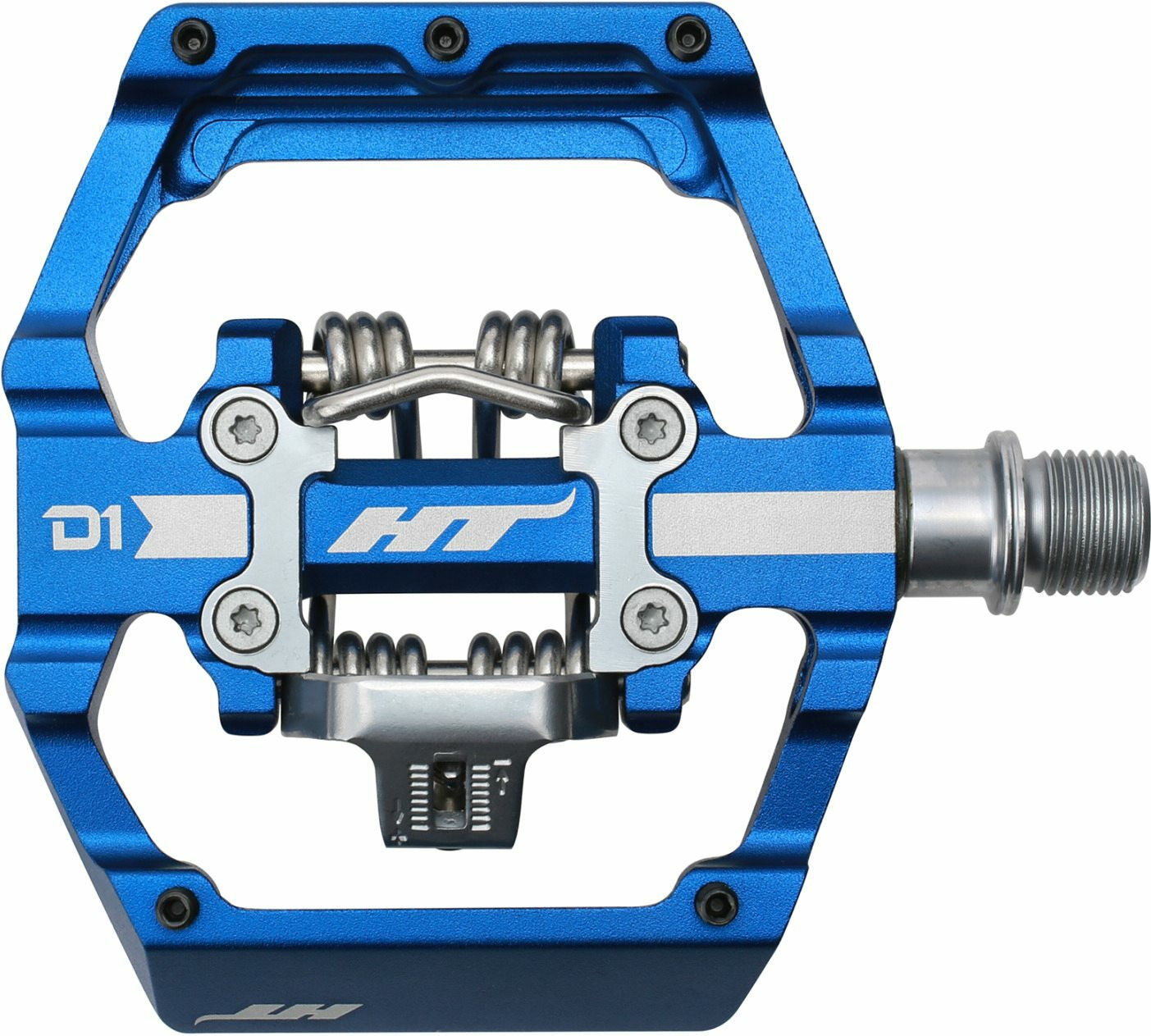 HT Components Pedale D1 (Duo) Royal Blau