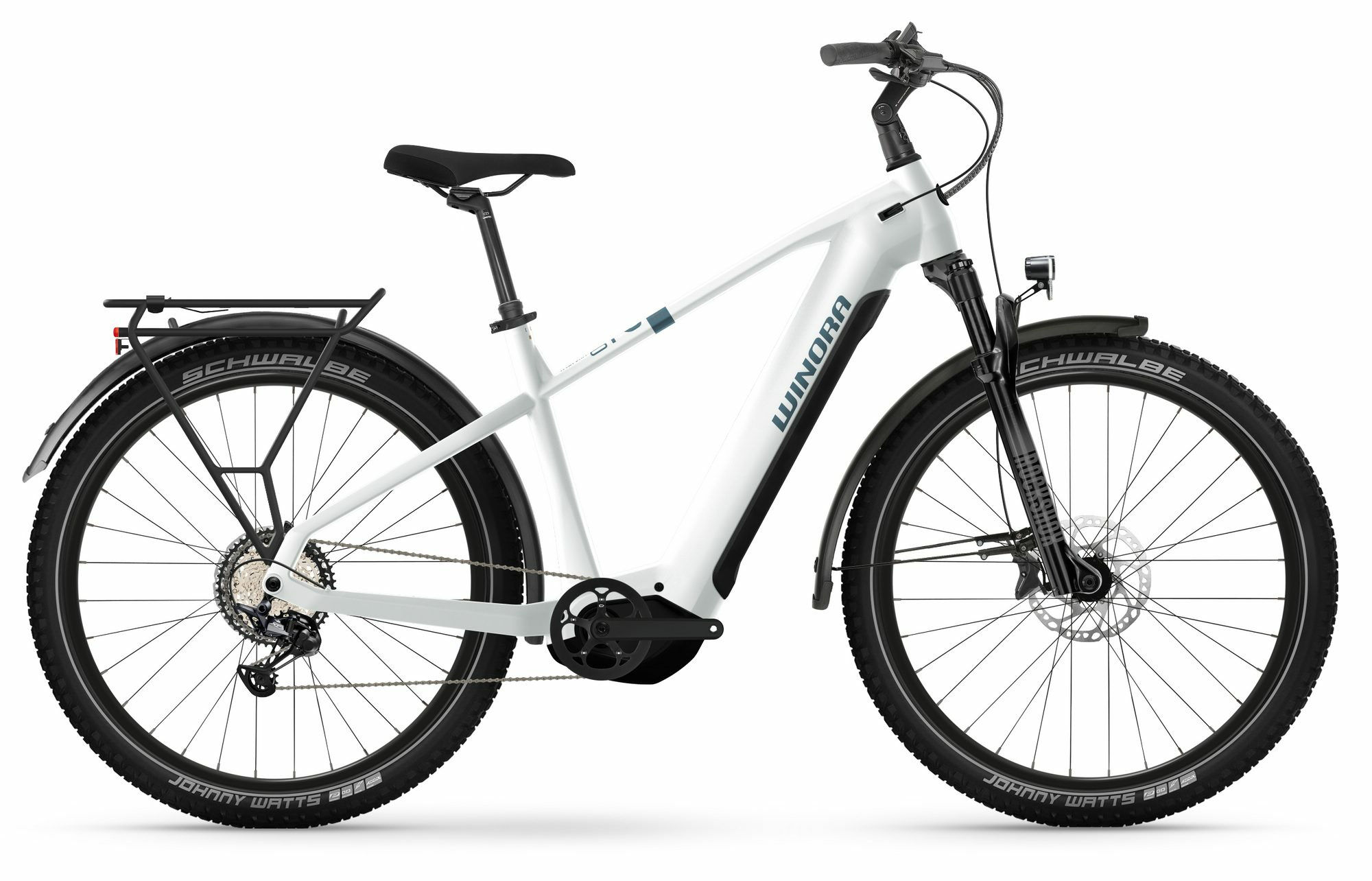 Winora YUCATAN X12 PRO smoke gloss 27;5" 720 Wh Diamant 45 cm