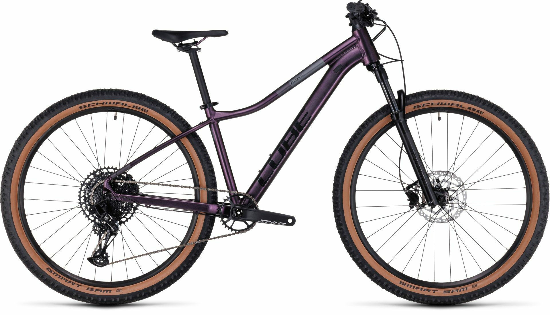 Cube Access WS SLX shiftpurple´n´black 2023 27,5" Diamant