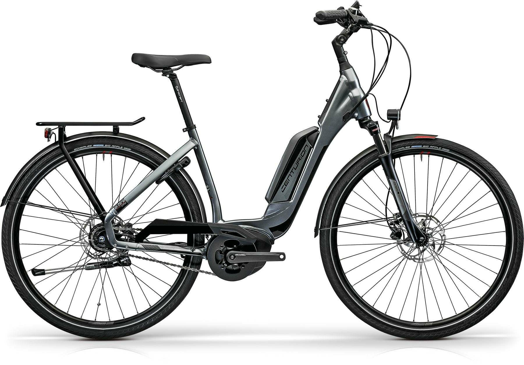 Centurion E-FIRE CITY R650 COASTER silber 28" 500 Wh Wave S
