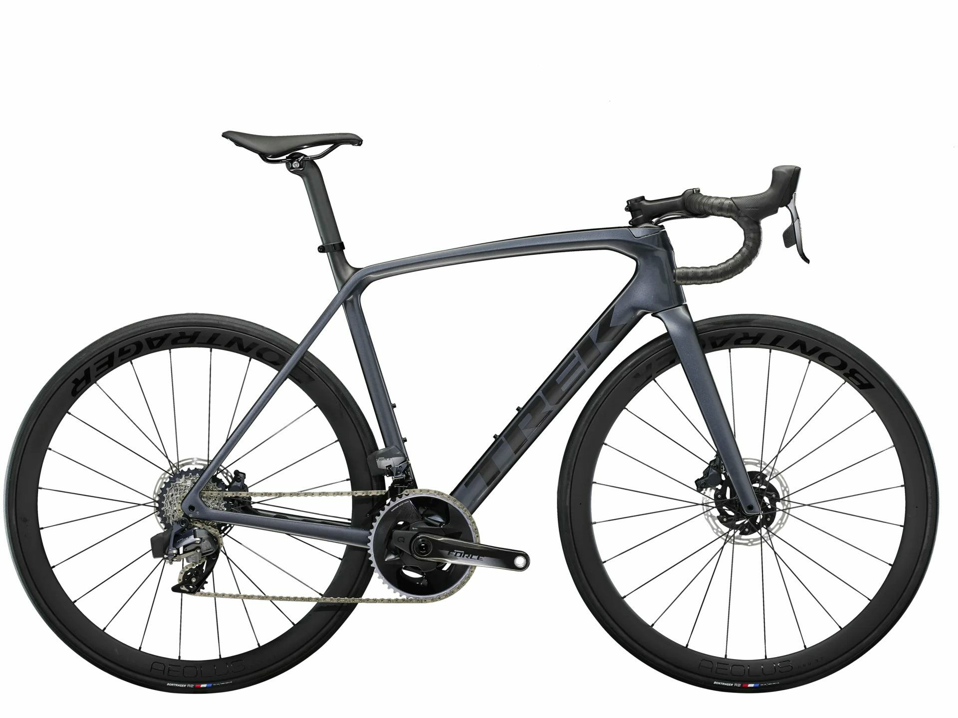 Trek Émonda SL 7 AXS Galactic Grey/Trek Black 2023 28" Diamant