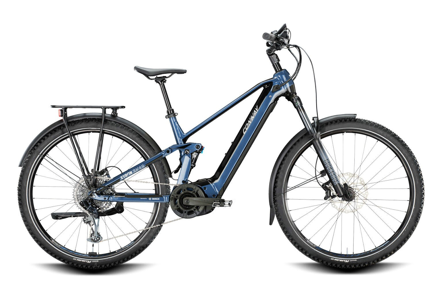 Conway XYRON SUV 4.9 darkblue metallic / silver 29" 750 Wh Diamant 46 cm