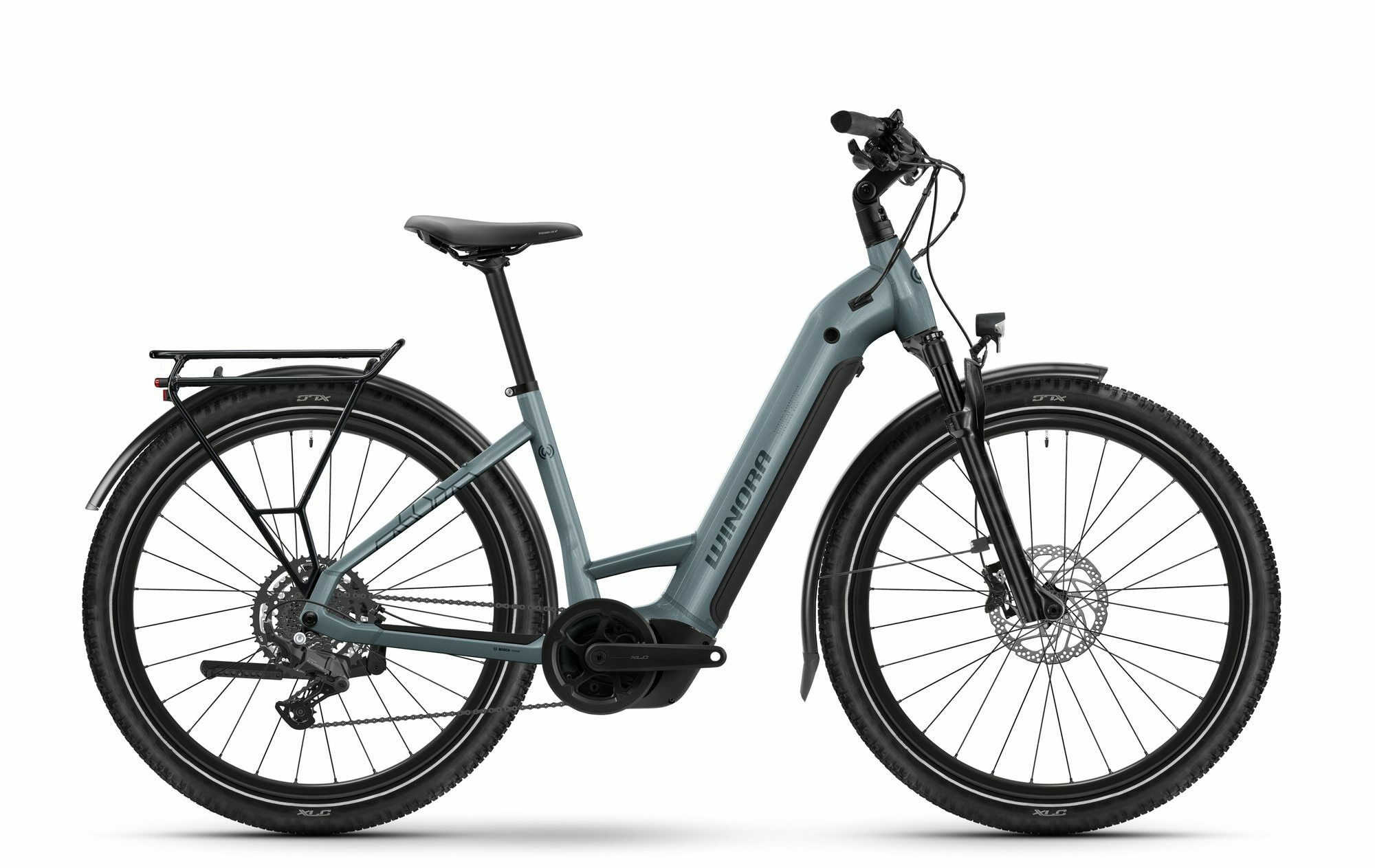 Winora YUCATAN X9 lush glacier glänzend 27;5" 600 Wh Wave M