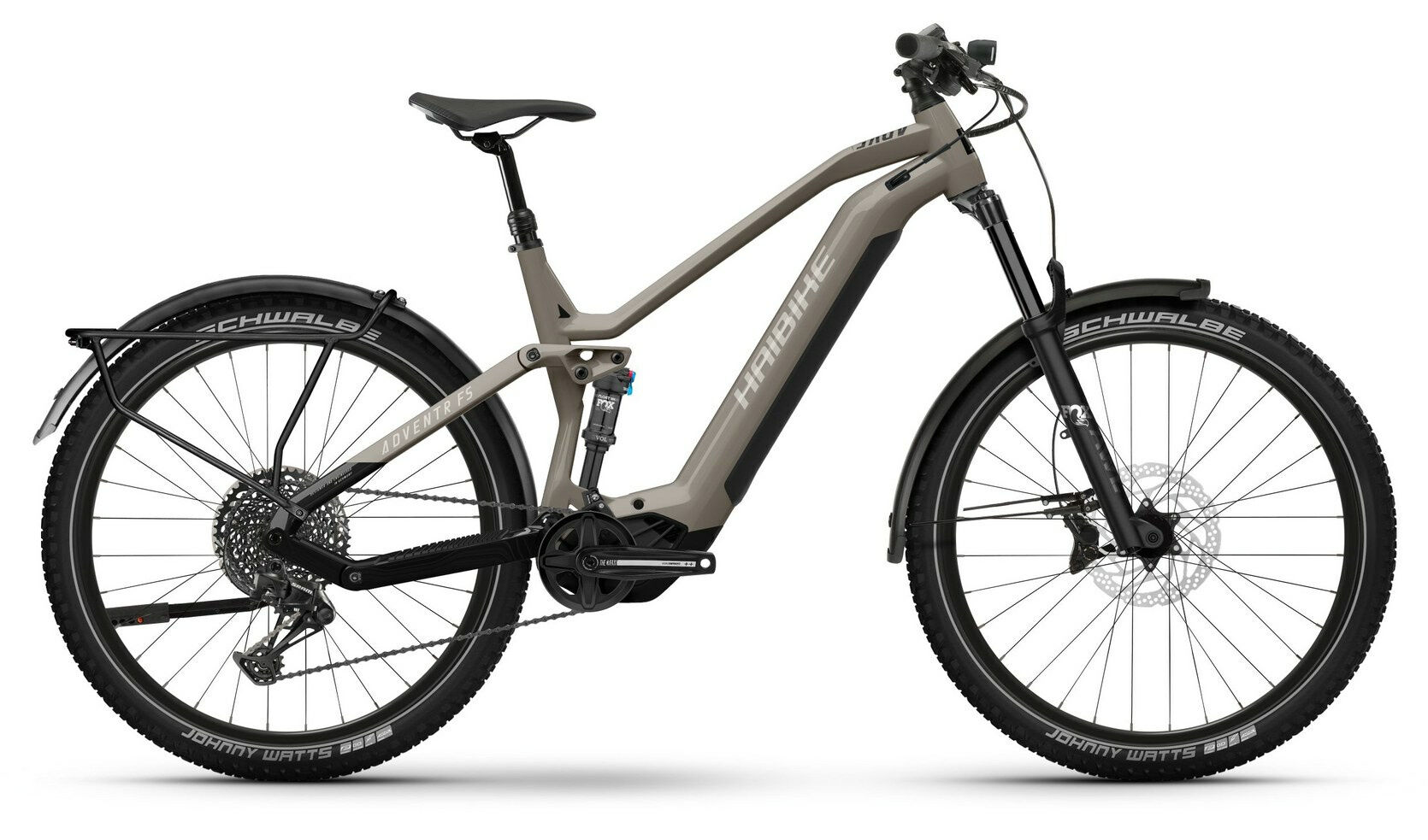 Haibike ADVENTR FS 10 warm grey/black-gloss 29" 720 Wh Diamant 41 cm
