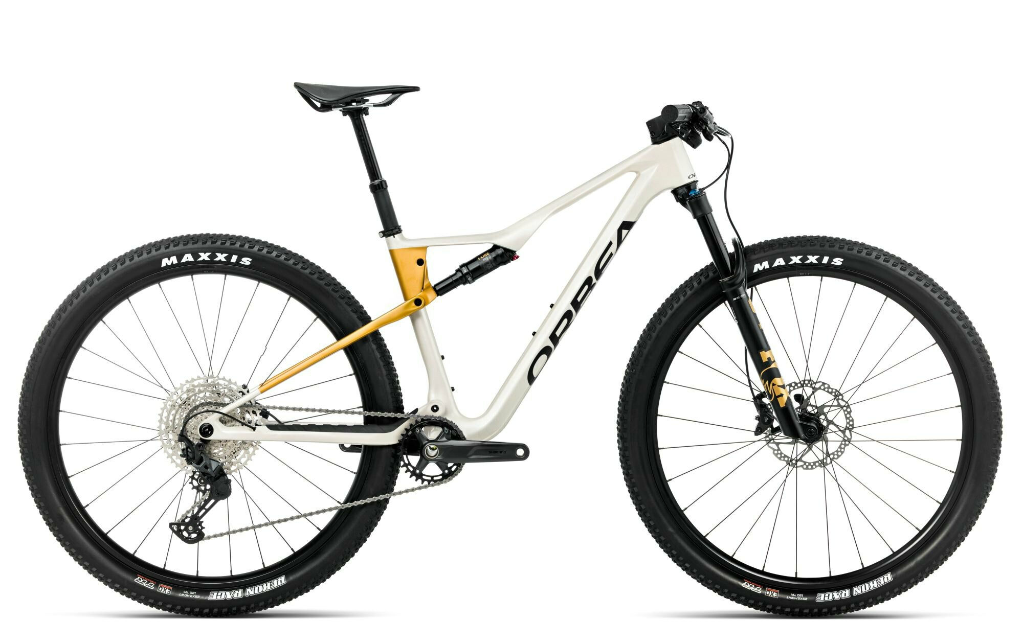 Orbea OIZ M30 Ivory White (Gloss) - Bumblebee Yellow (Matt) 29" Diamant M