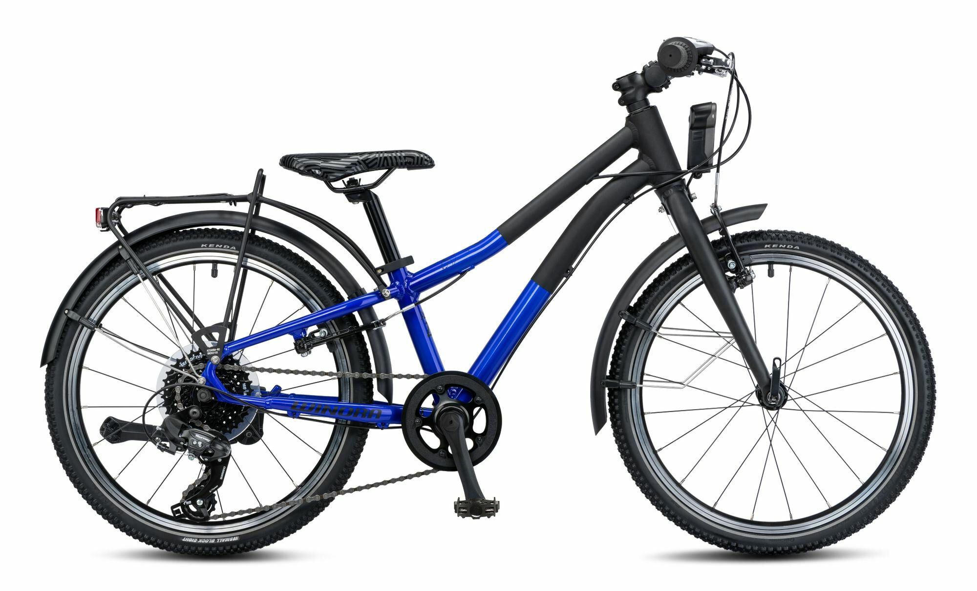 Winora DASH 20 - 20" - infinity blue gloss/black chalk matte 20"