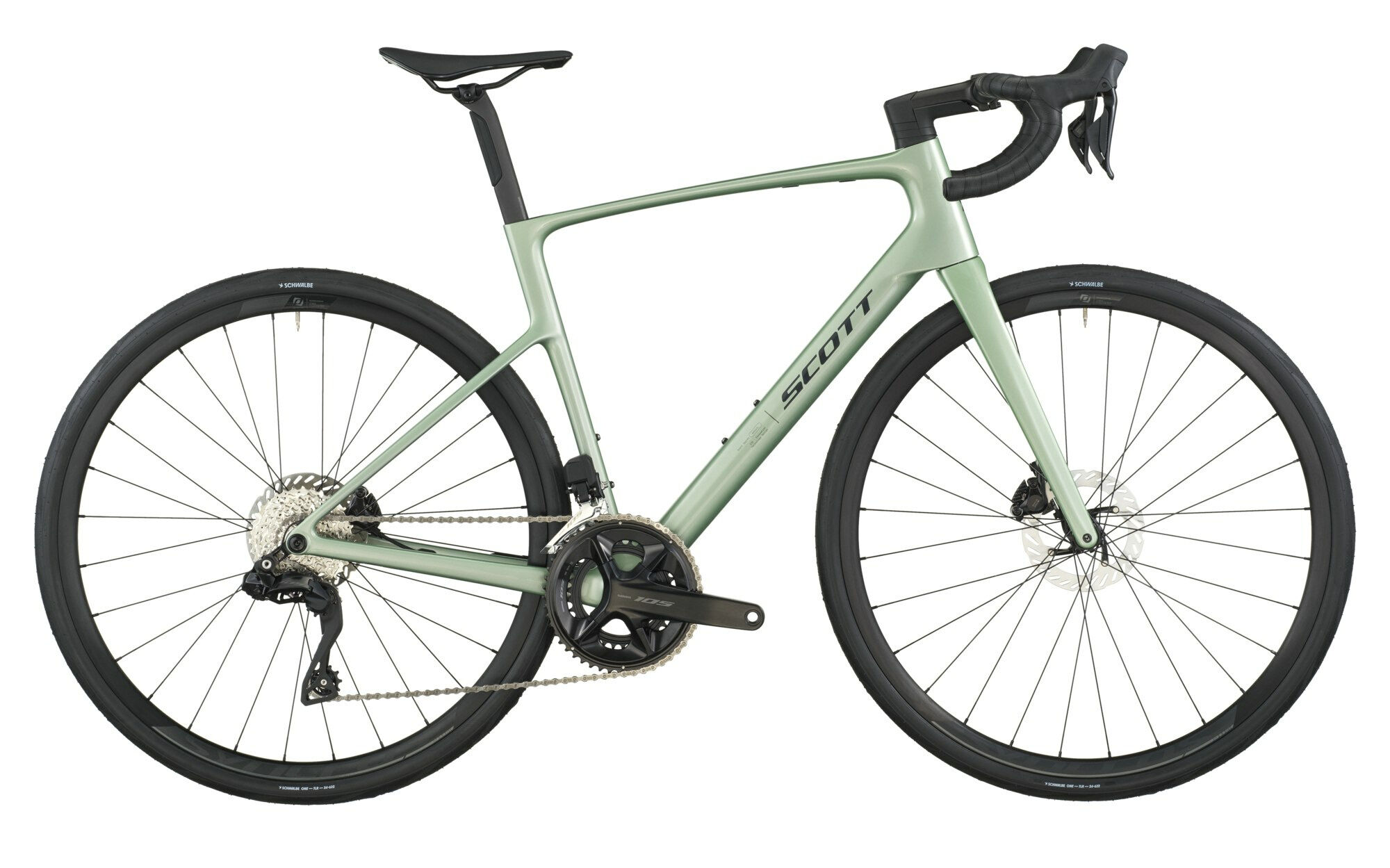 Scott Addict 40 Reseda Green - 28 Zoll - Diamant (2023)