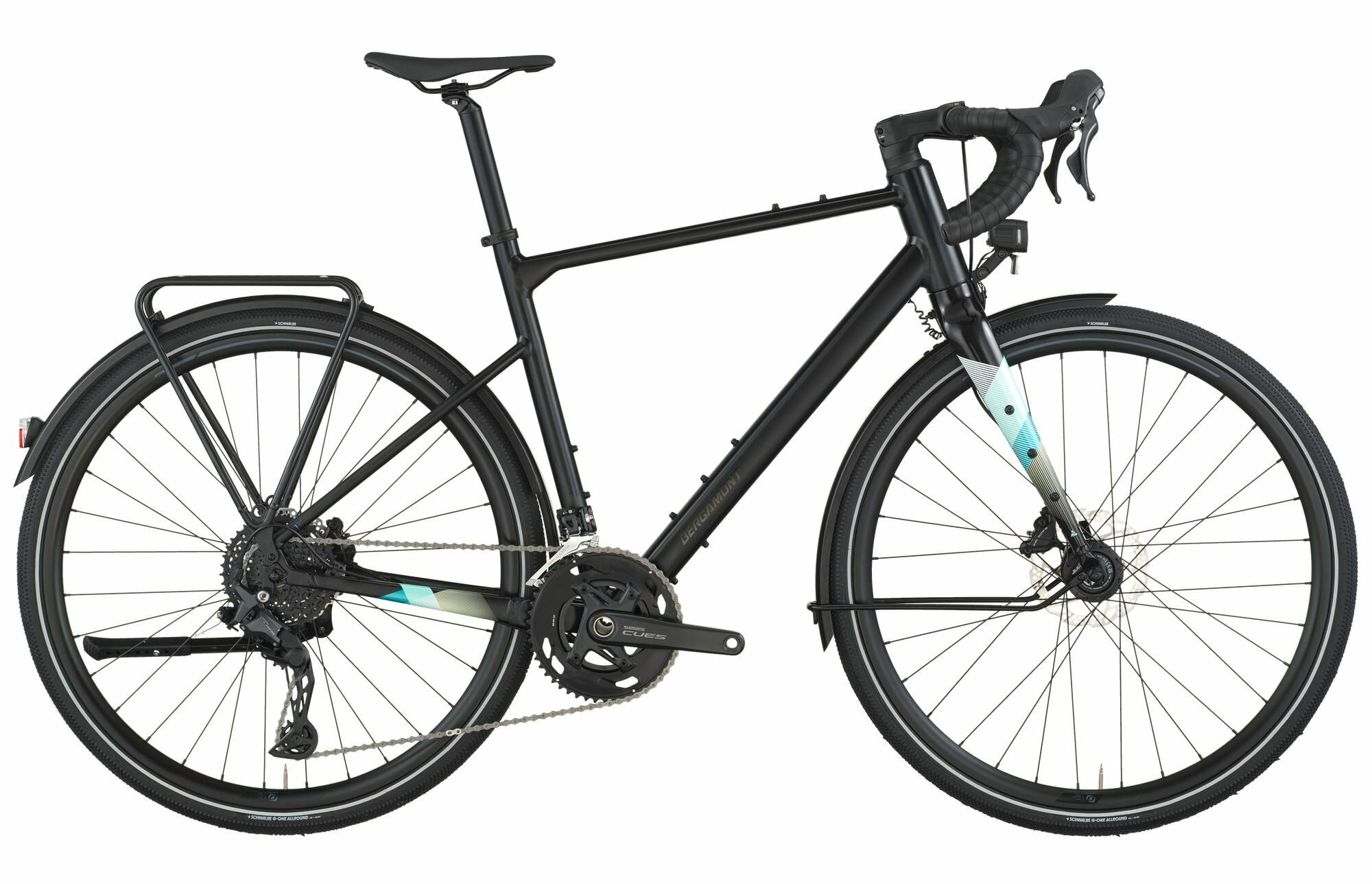 Bergamont GRANDURANCE RD 30 matt black 28" Diamant L