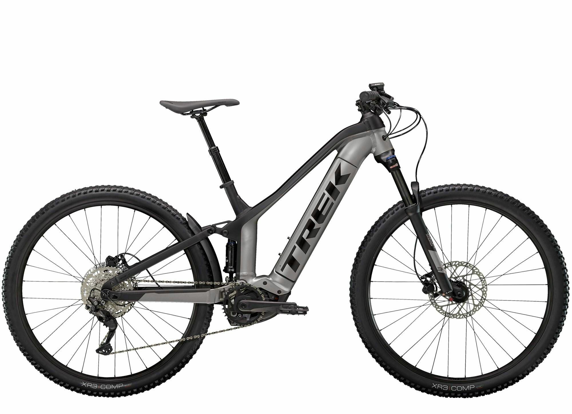 Trek Powerfly FS 4 Matte Gunmetal/Matte Black 2022 29" 500 Wh Diamant