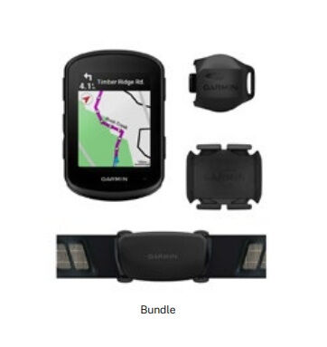 Garmin Edge 540 GPS Fahrradcomputer Bundle Grau/Schwarz