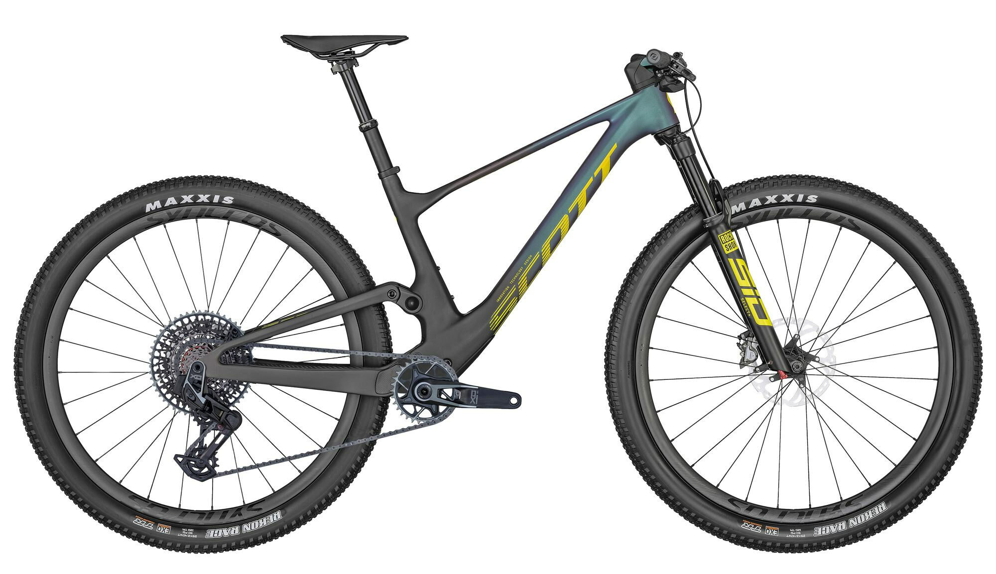 Scott SPARK RC WORLD CUP TR Prism Purple Green 29" Diamant L