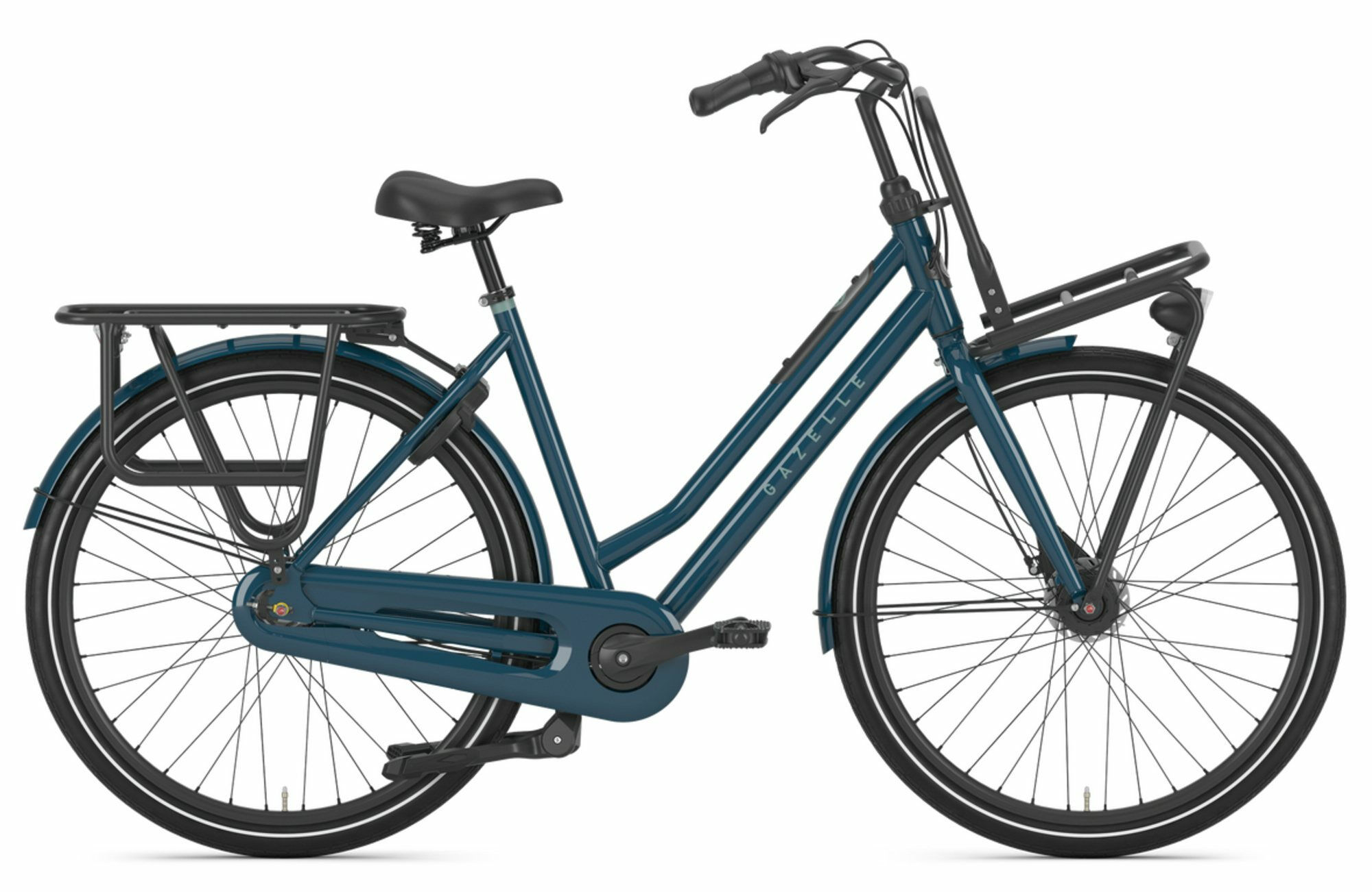 Gazelle HeavyDutyNL 7-Gang pine green gloss 2024 28" Wave