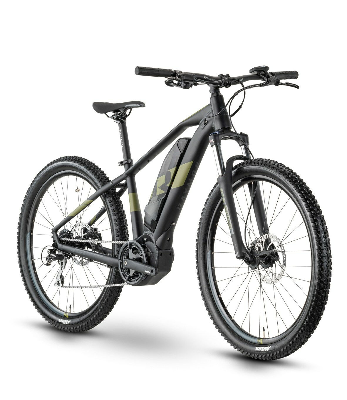 Raymon HardRay E 2.0 T350 black/armor matt 2023 27,5" 500 Wh Diamant