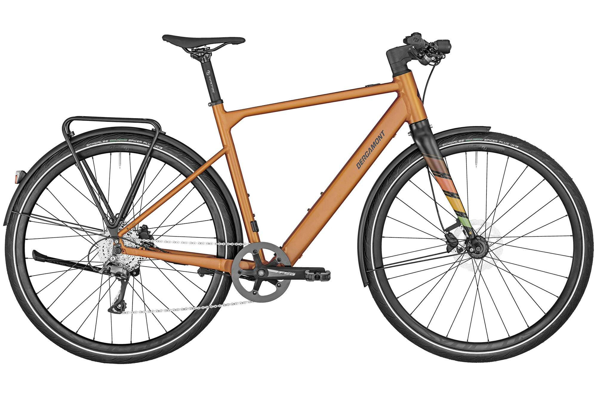 Bergamont E-SWEEP SPORT - 28" 250 Wh - matt rusty orange 52 cm