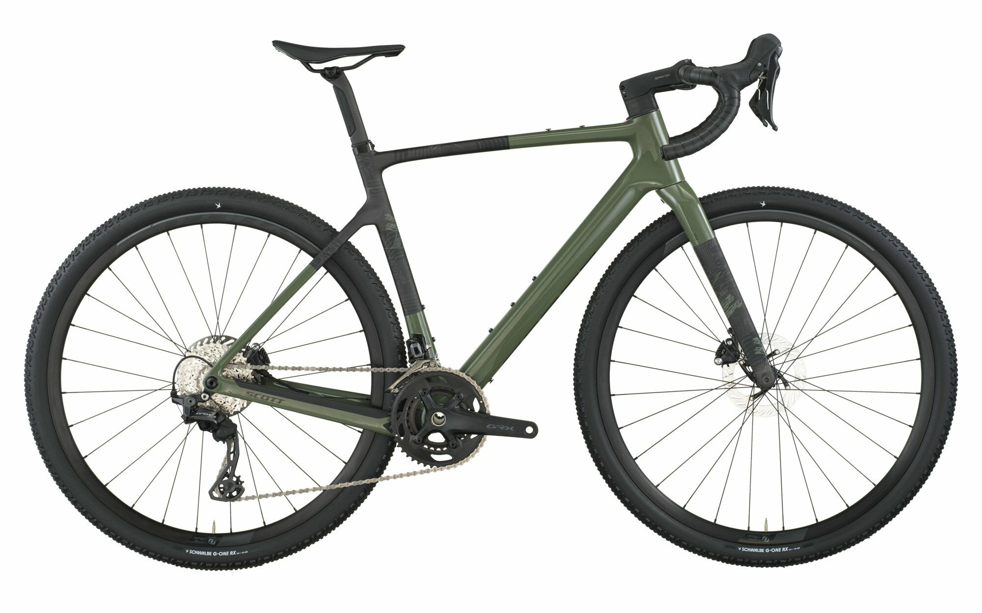 Scott Addict Gravel 40 wenge green - 28 Zoll - Diamant (2026)