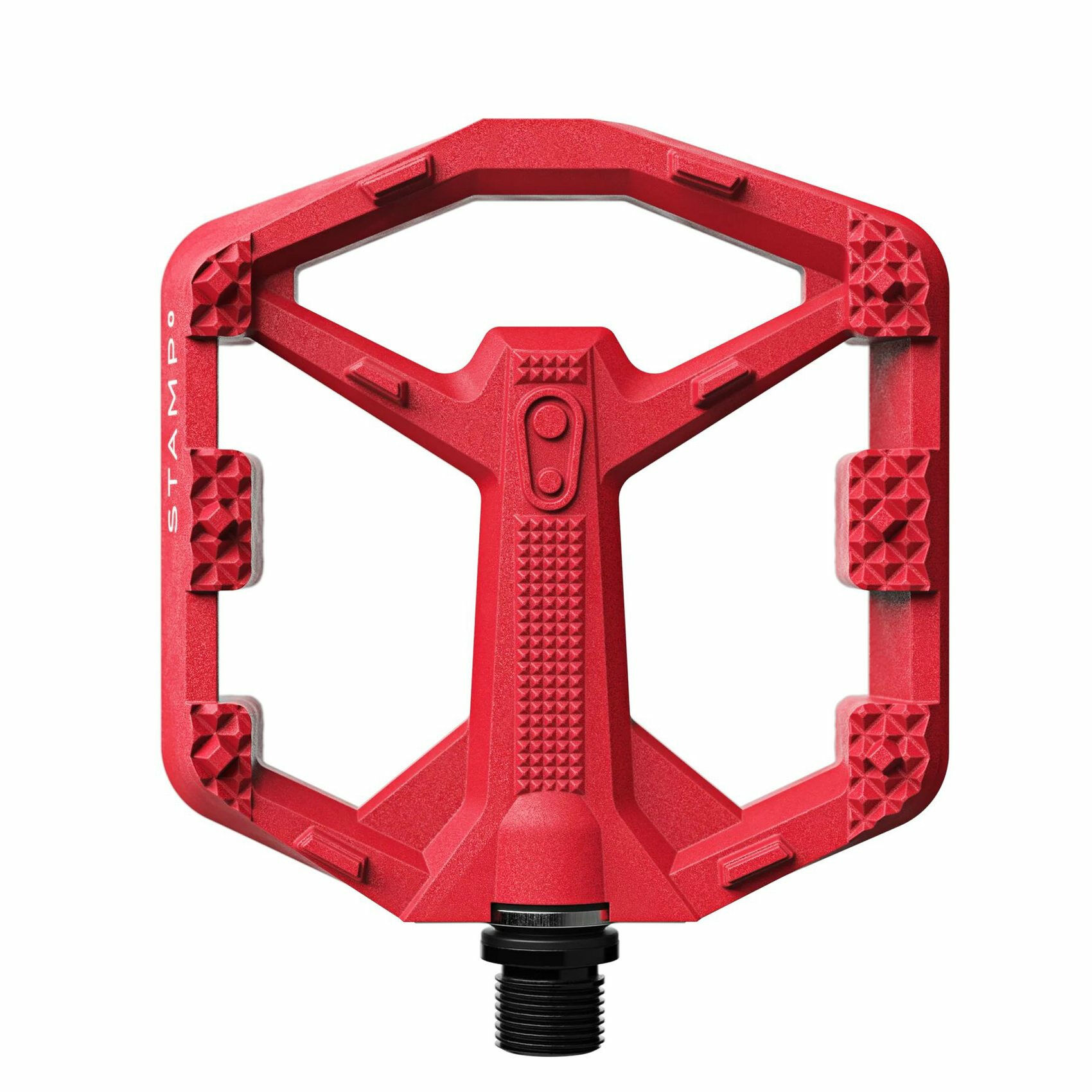 Crankbrothers STAMP 0 SMALL Plattform-Pedal bright red