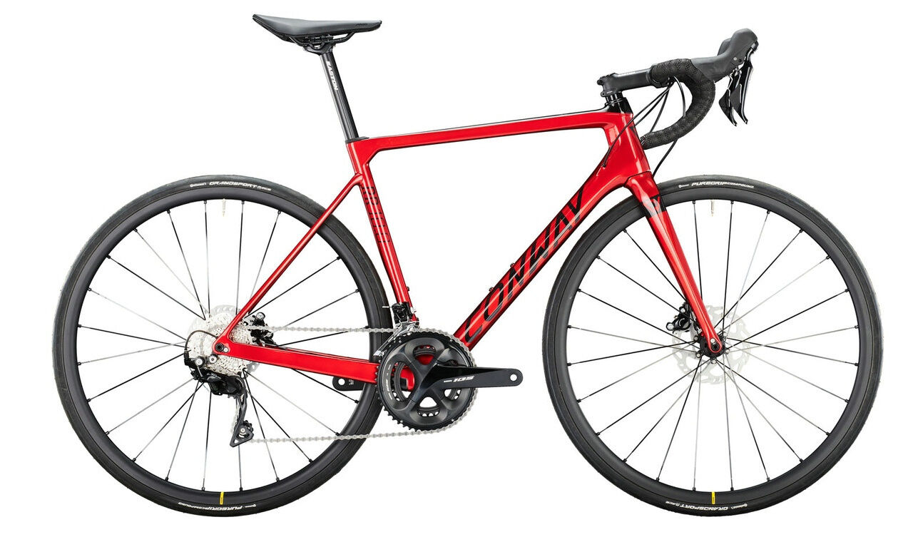 Conway RR 10.0 - 28" - red metallic/black metallic