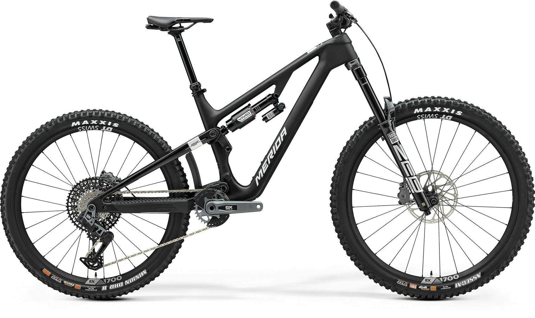 Merida One-Sixty 8000 Silk Black - 29 Zoll - Diamant