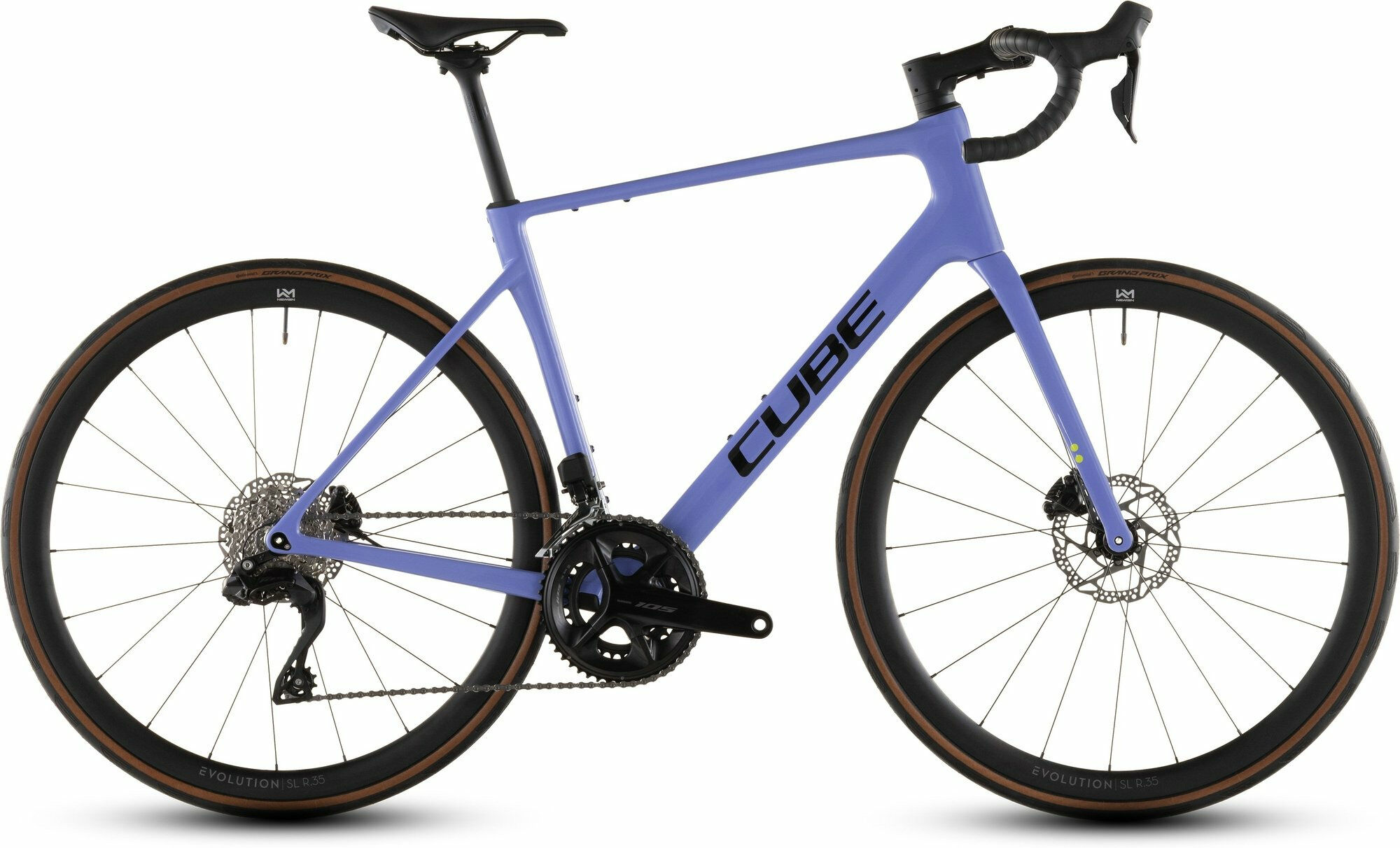 Cube Attain C:62 SLX lucidlilac´n´black 28" Diamant