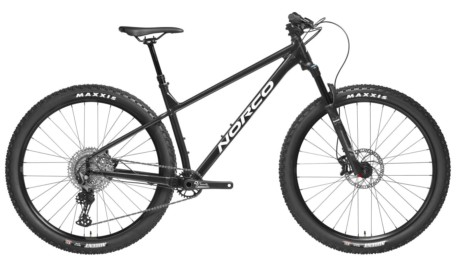 Norco Fluid HT 1 Black/Silver 2023 29" Diamant