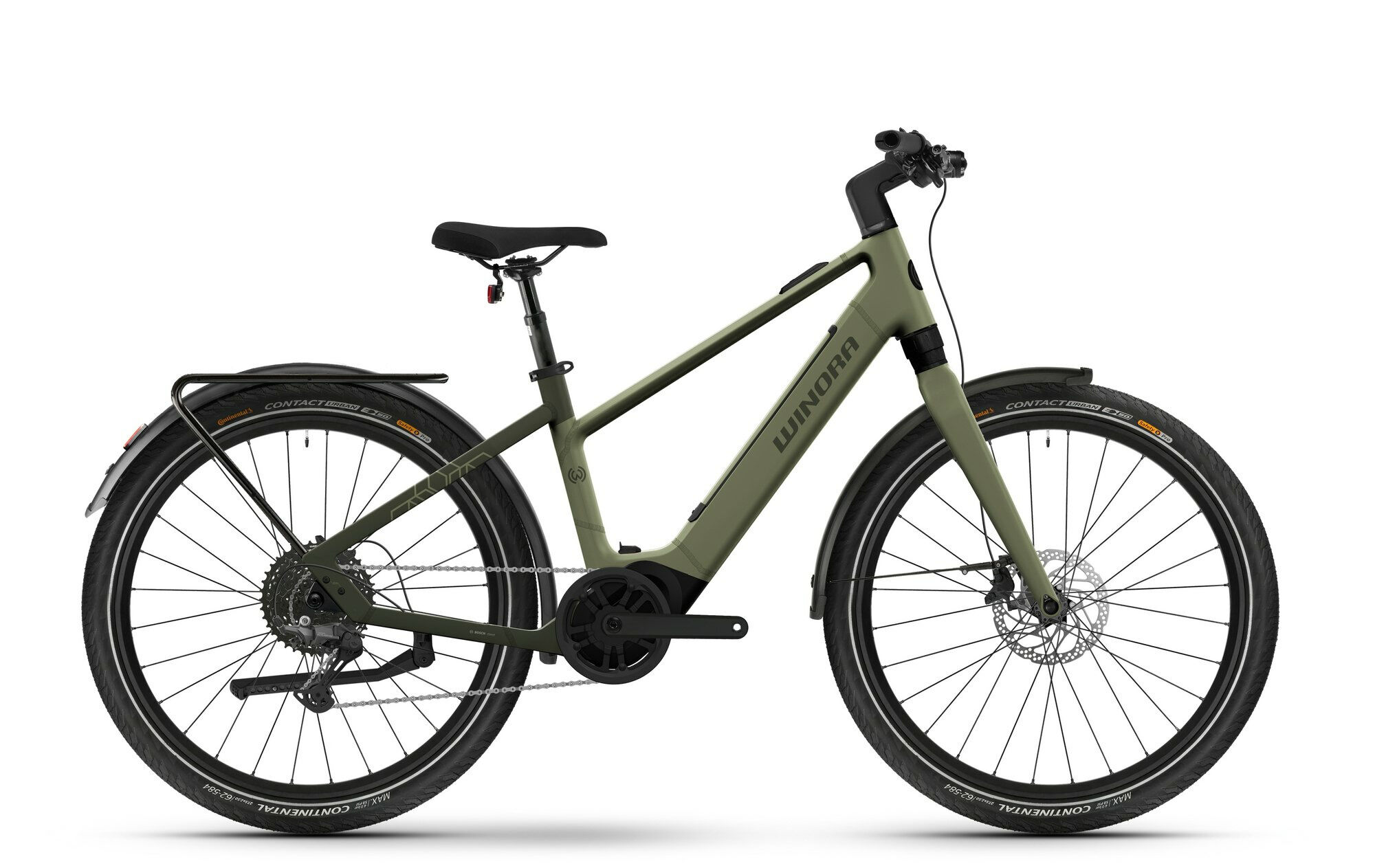 Winora iRIDE PURE X10 HIGH - 275" 400 Wh - nevergreen/restoration matt
