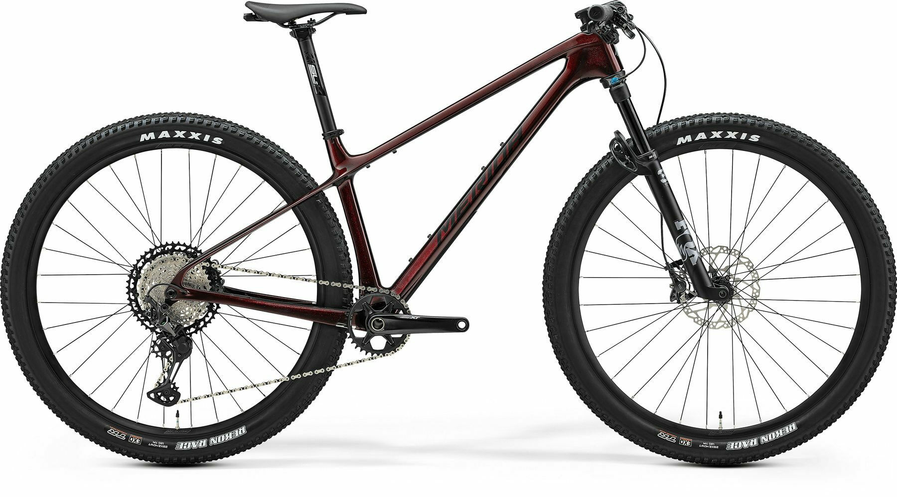 Merida BIG.NINE XT Burgundy Red 29" Diamant XXL