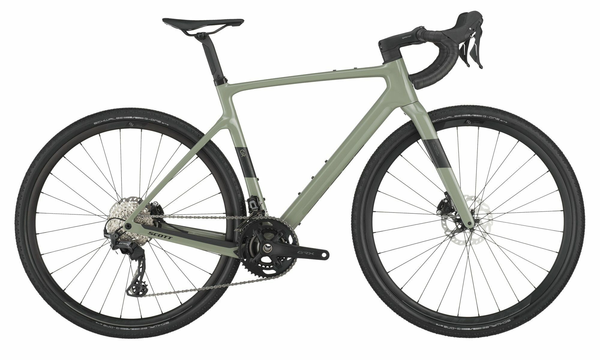 Scott ADDICT GRAVEL 50 - 28" - undergrowth green