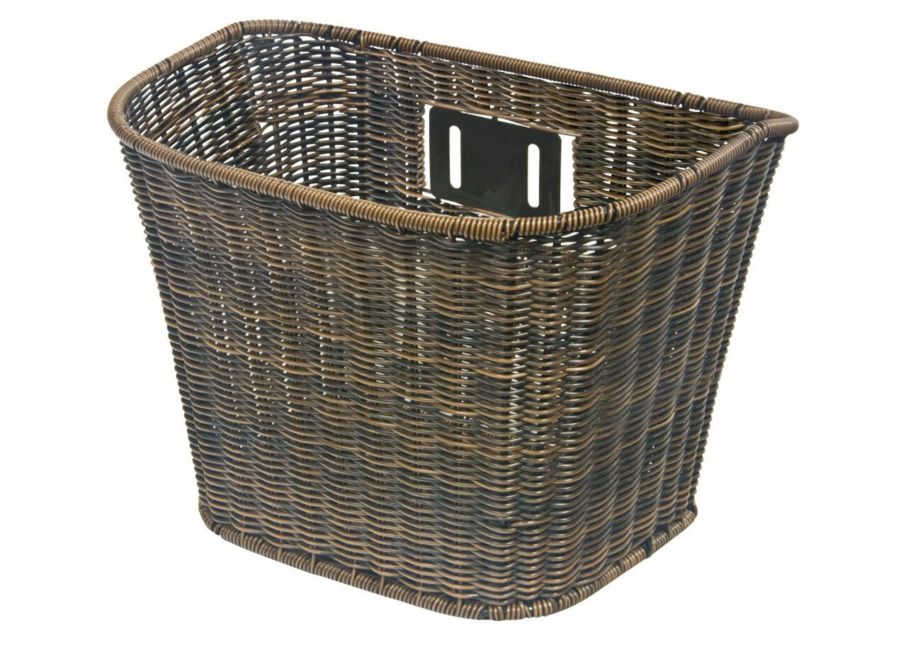 Vorderradkorb KLS Rattan front