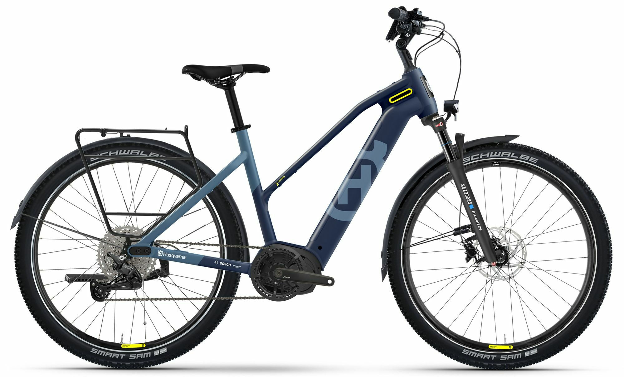 Husqvarna Crosser 2 dark blue / light blue 2024 27,5" 625 Wh Trapez