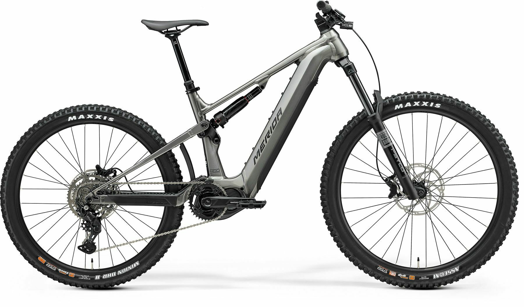 Merida eONE-SIXTY 400 Gunmetal Grey - 630 Wh - 29/27.5 Zoll - Diamant